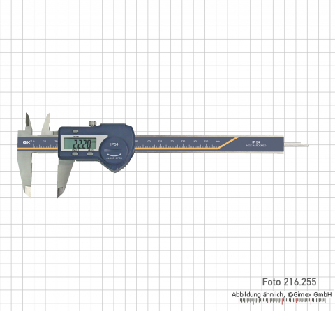 Digital poket calipers with carbide mf, IP 67, Sylvac,  150 mm